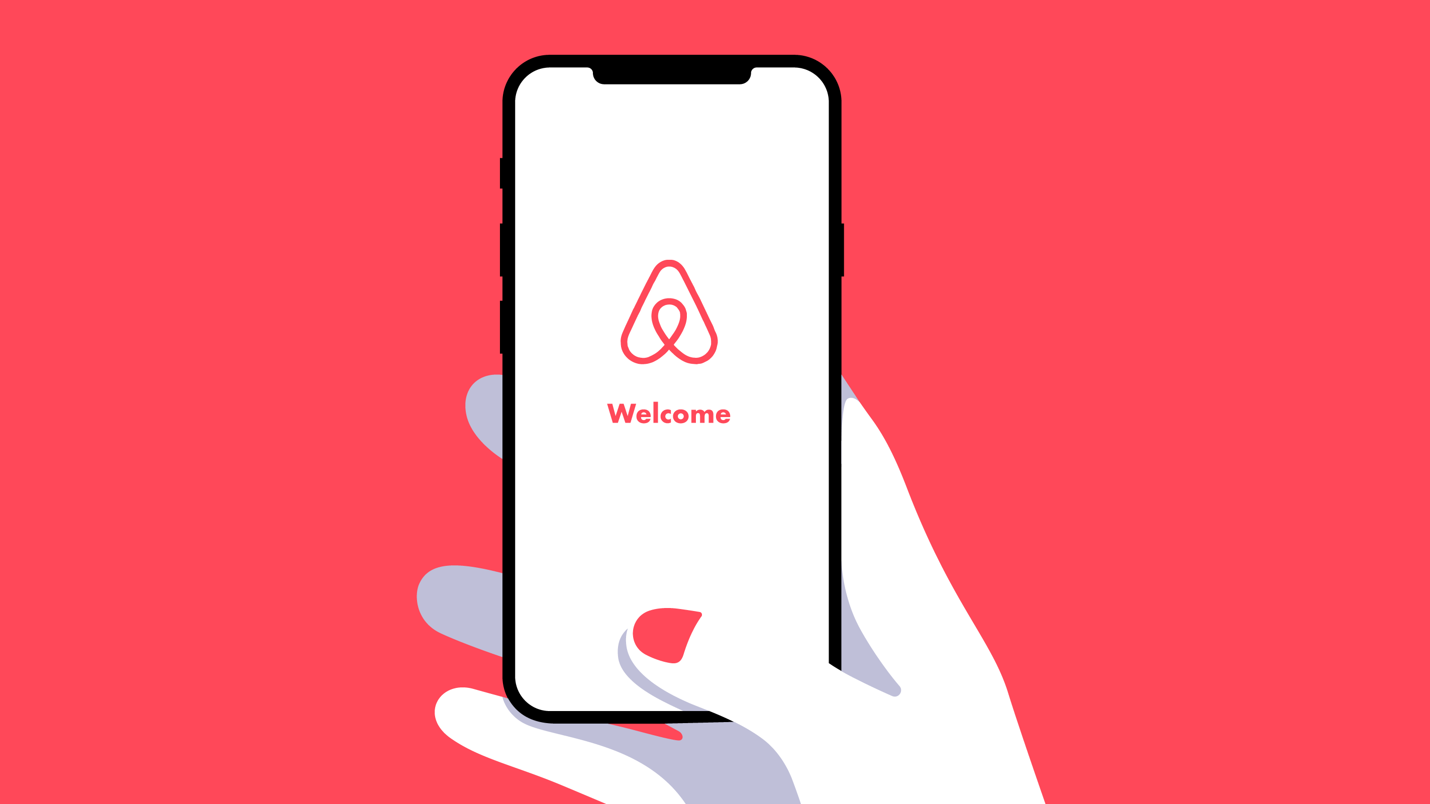 Airbnb logo illustration