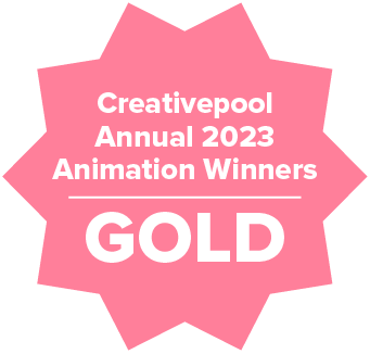 Creativepool Annual 2023 Animation Winners GOLD