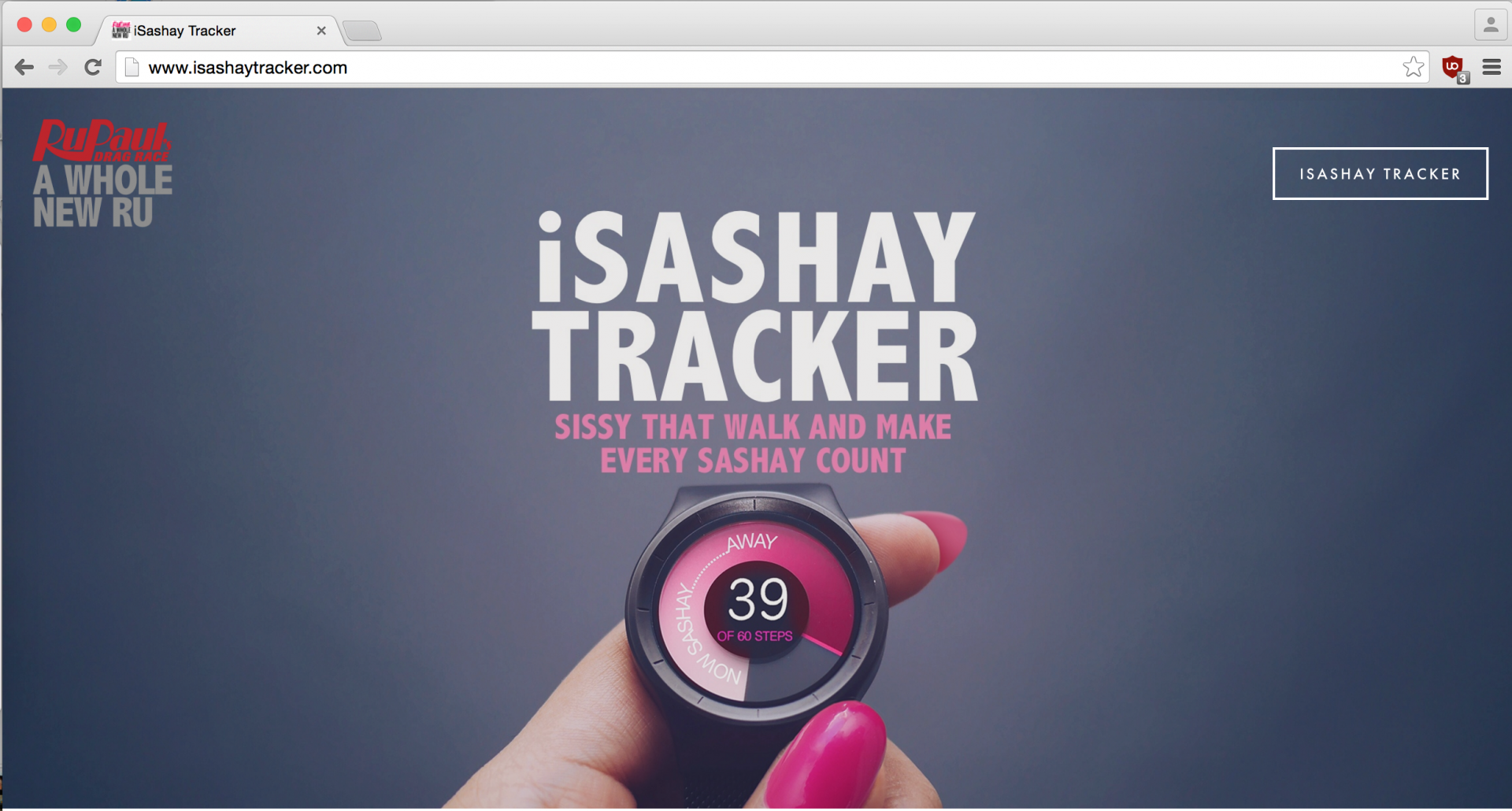 iSashay Tracker