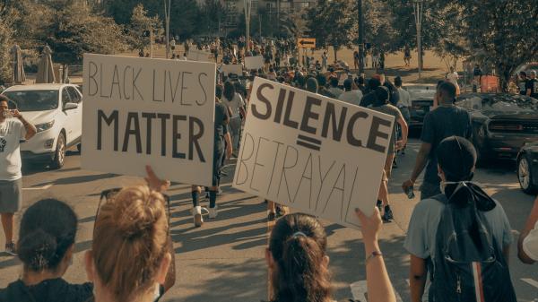 black lives matter protest signs