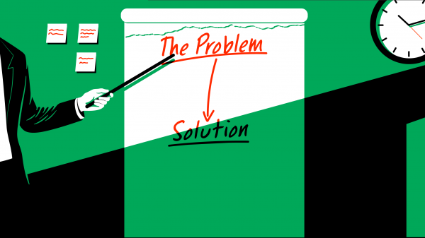 problem solution illustration - ao