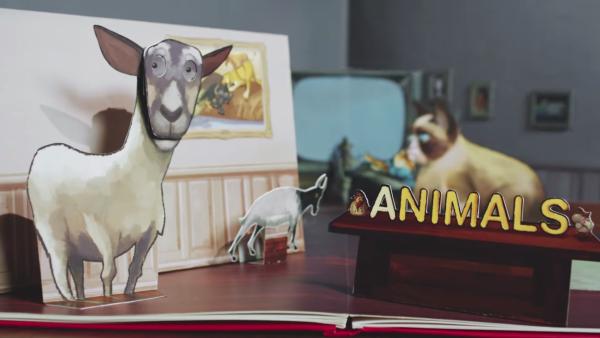 Still from YouTube A-Z showing A for Animals